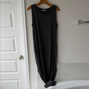 Zenana Outfitters Black Sleeveless Maxi Dress